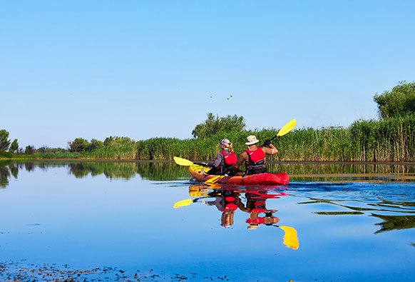 kayaking