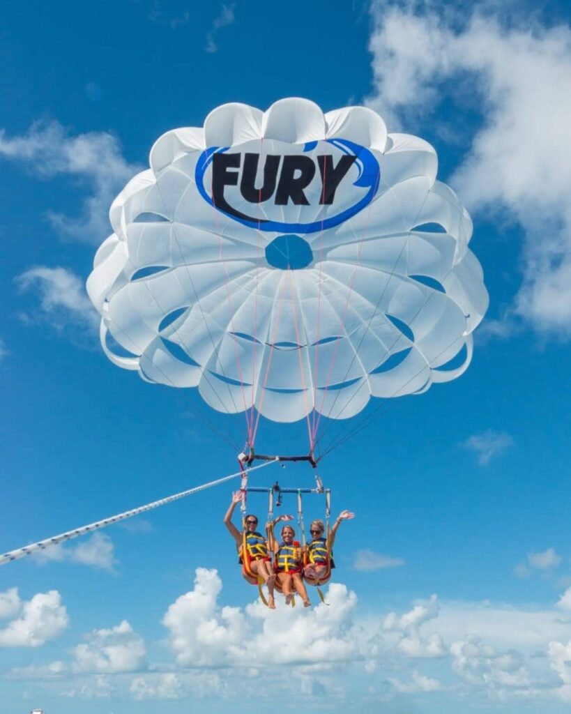 Parasailing in St. Augustine