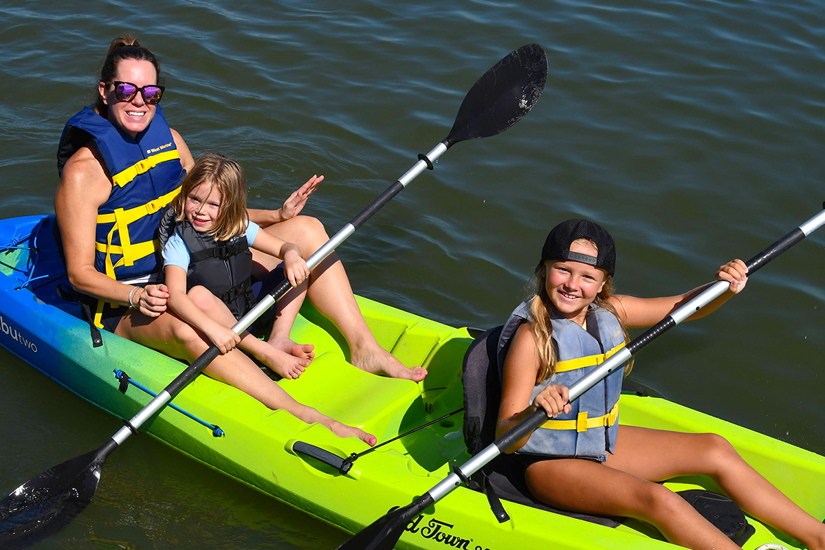 Scenic kayak tour and eco-cruise with Fury Water Adventures